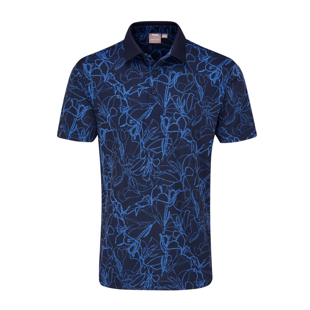 Ping Orlando Blue Polo Shirt