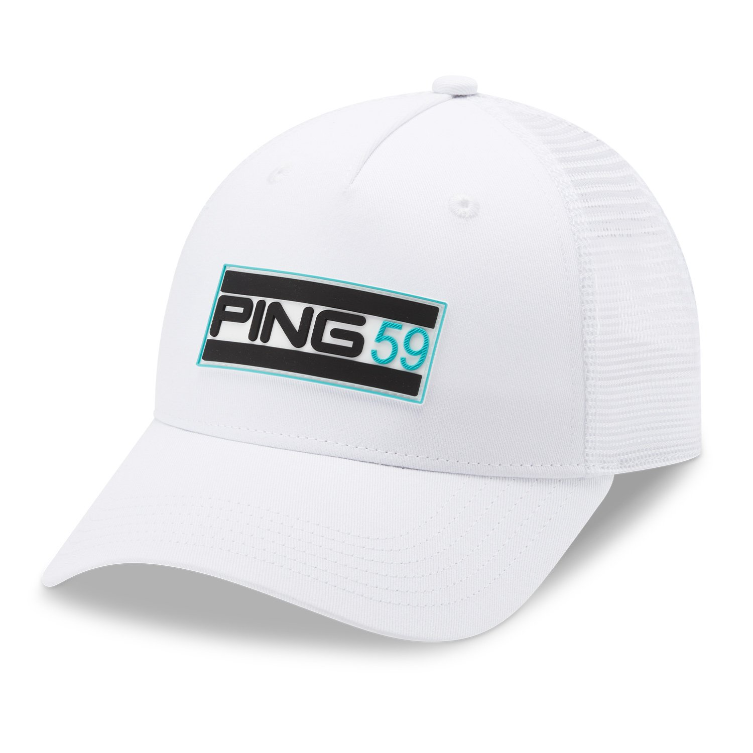 59 Trucker Cap Hvit Ping