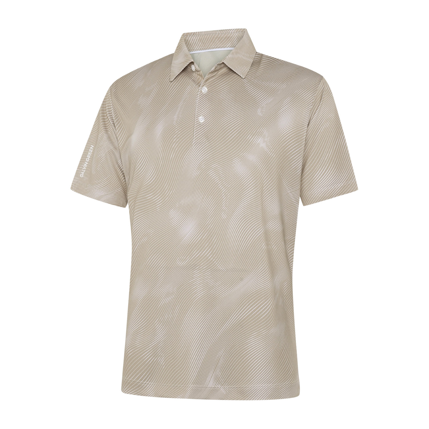 Galvin Green Maguire Beige Polo Shirt