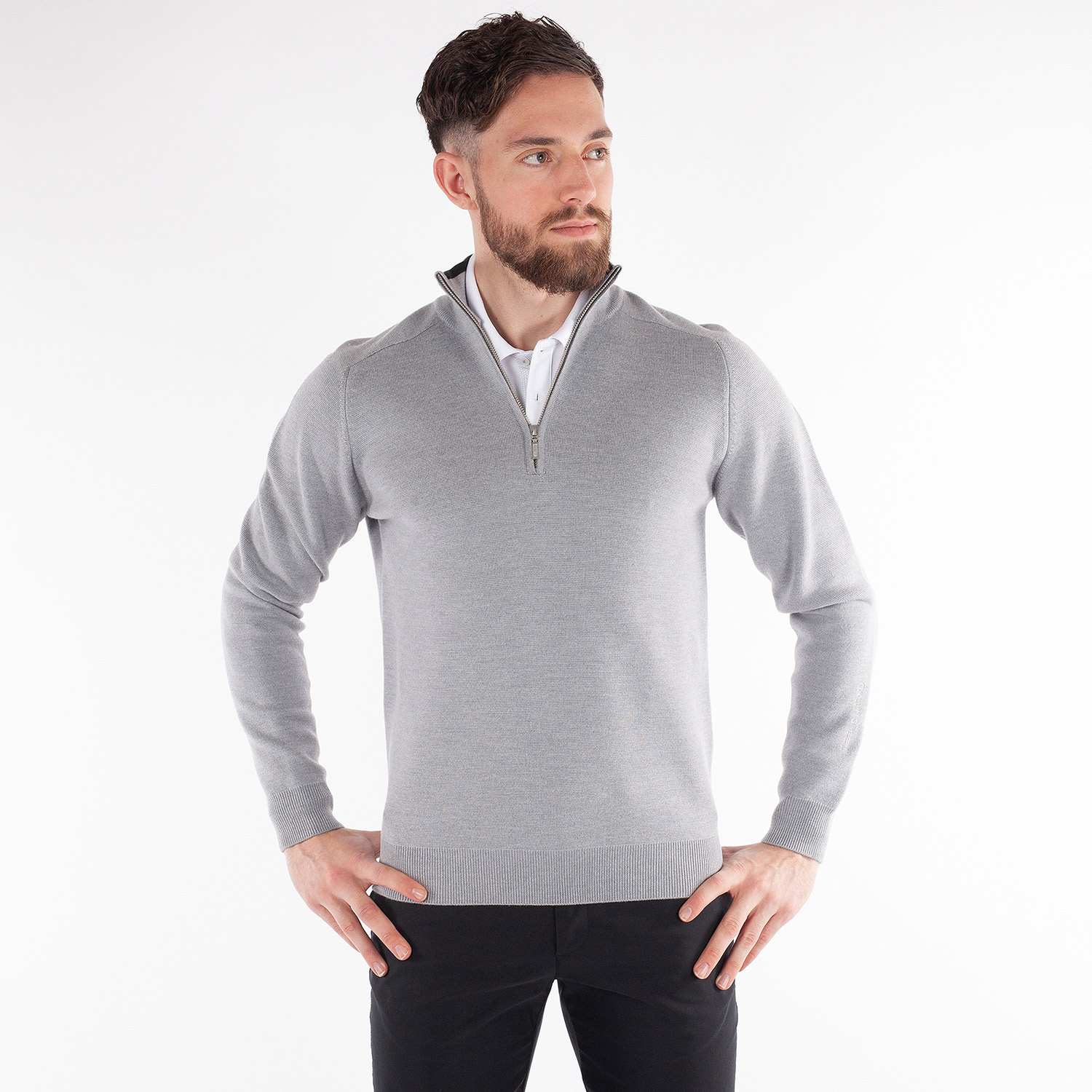 Chester T-Neck Grå