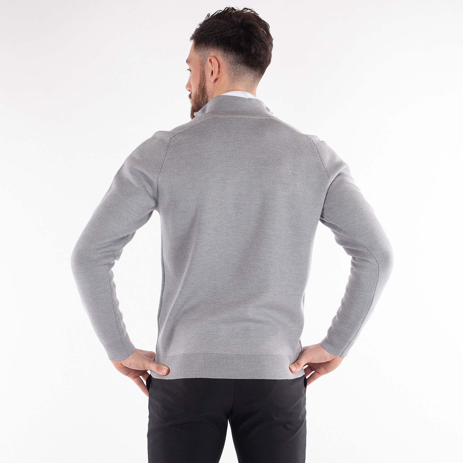 Chester T-Neck Grau Galvin Green
