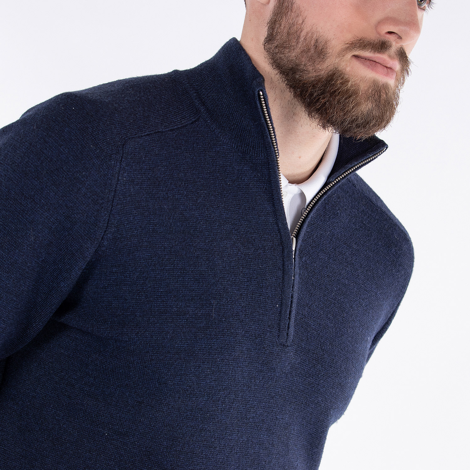 Chester T-Neck Blå Galvin Green
