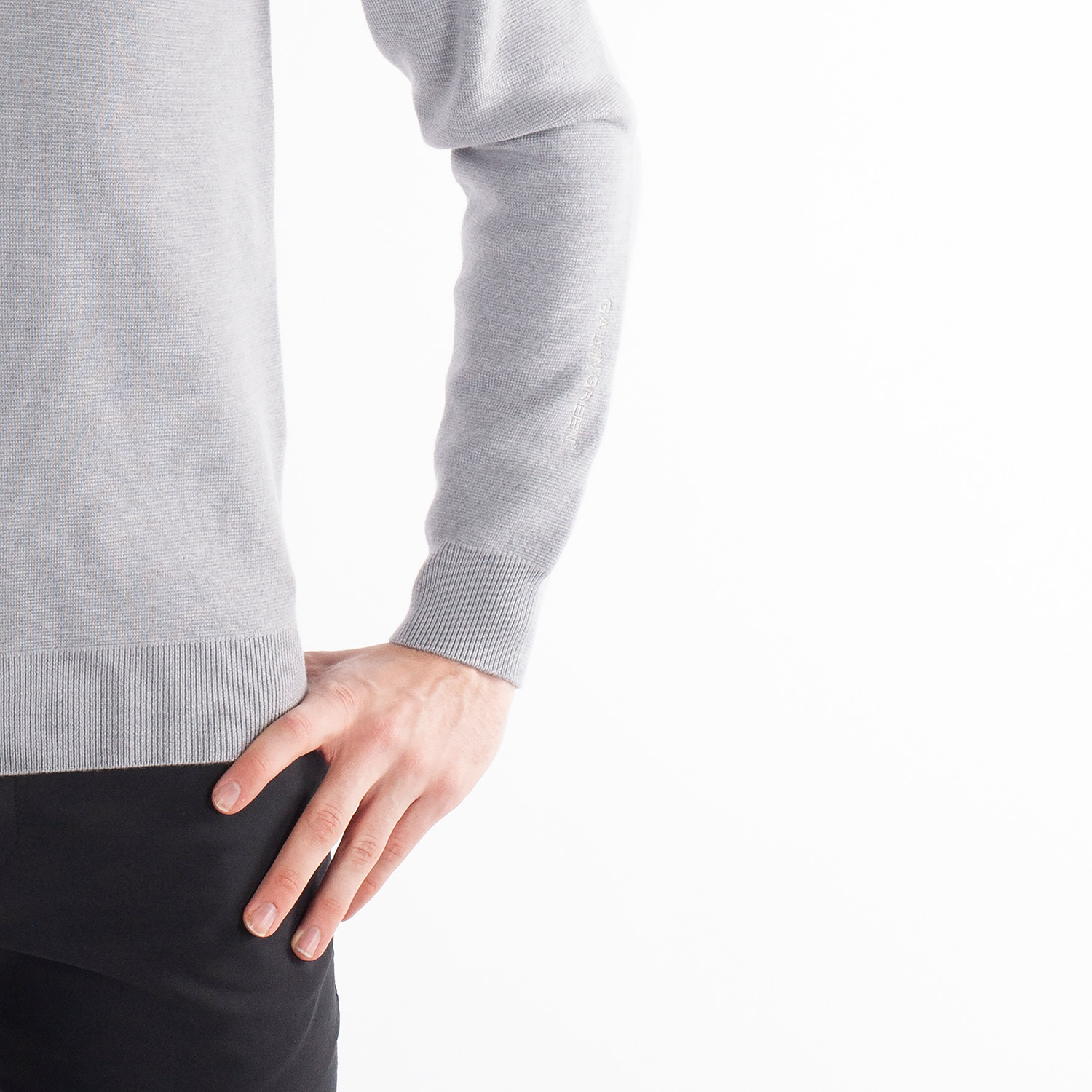 Chester T-Neck Grau Galvin Green