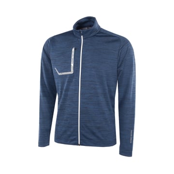 Dennis Insula Full Zip Blå Galvin Green