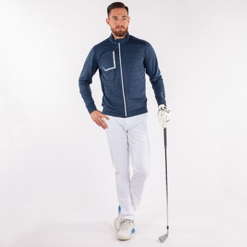 Dennis Insula Full Zip Blå Galvin Green