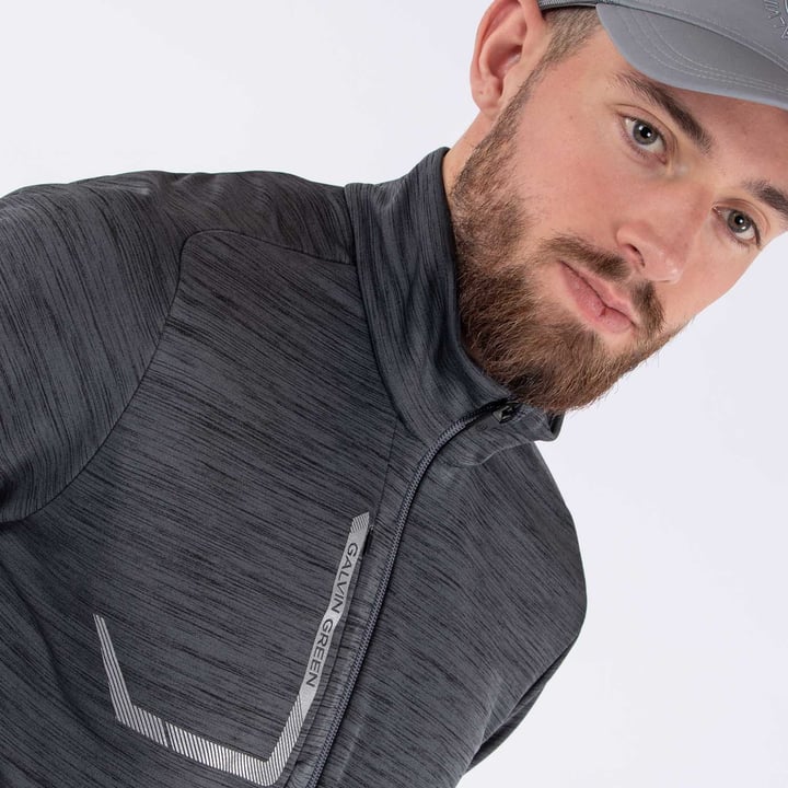Dennis Insula Full Zip Schwarz Galvin Green