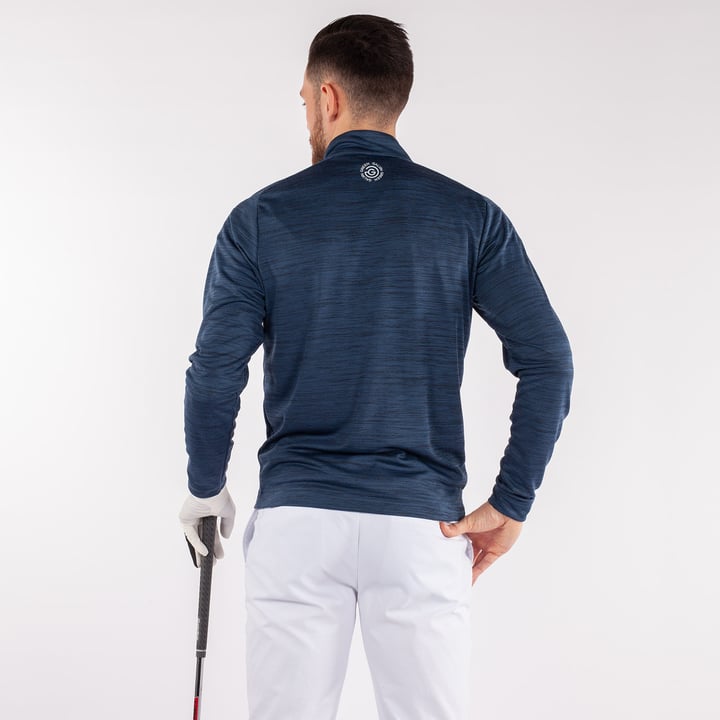 Dennis Insula Full Zip Blå Galvin Green