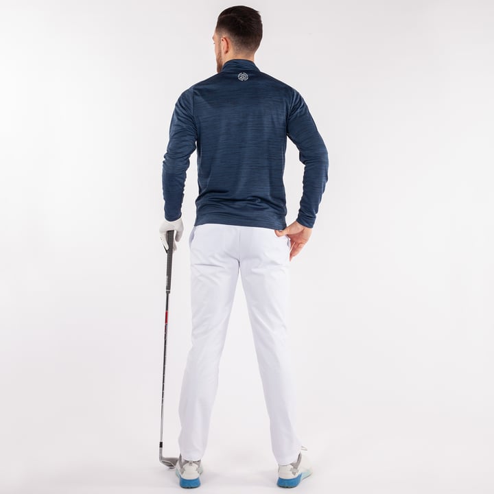 Dennis Insula Full Zip Blå Galvin Green