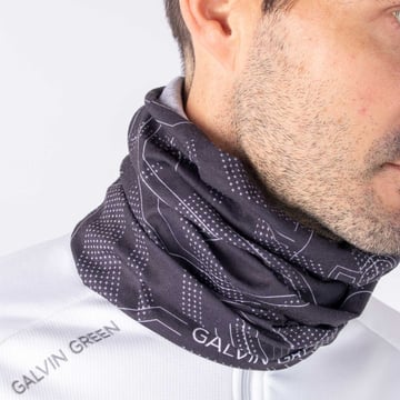 Neckwarmer Troy Svart Galvin Green