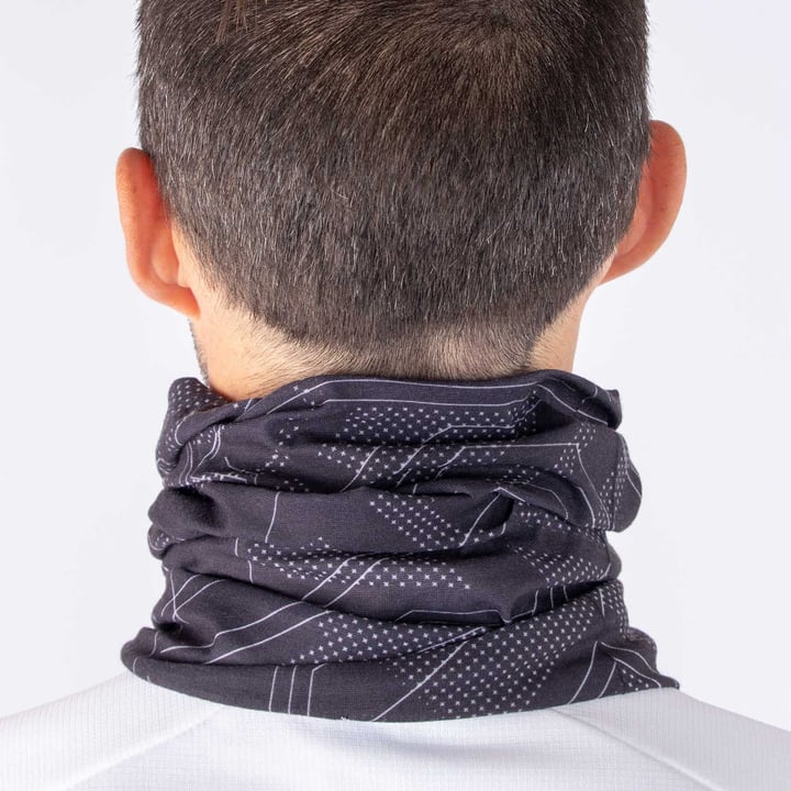 Neckwarmer Troy Svart Galvin Green Neckwarmer Troy Svart Galvin Green
