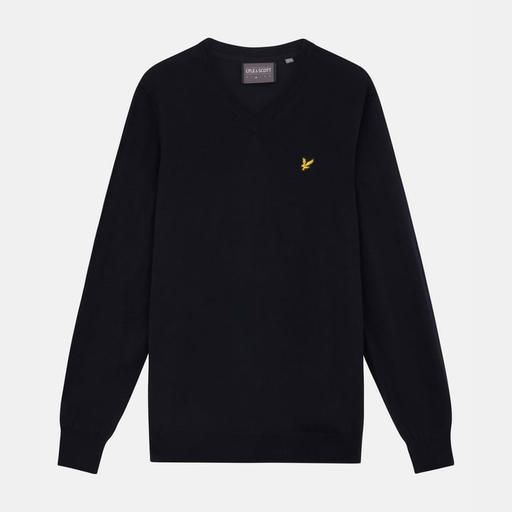 Golf V-Neck Blau Lyle & Scott