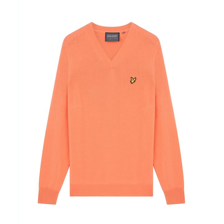 Golf V-Neck Rød Lyle & Scott Golf V-Neck Rød Lyle & Scott