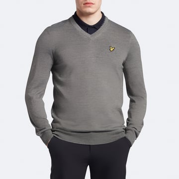 Golf V-Neck Grå Lyle & Scott