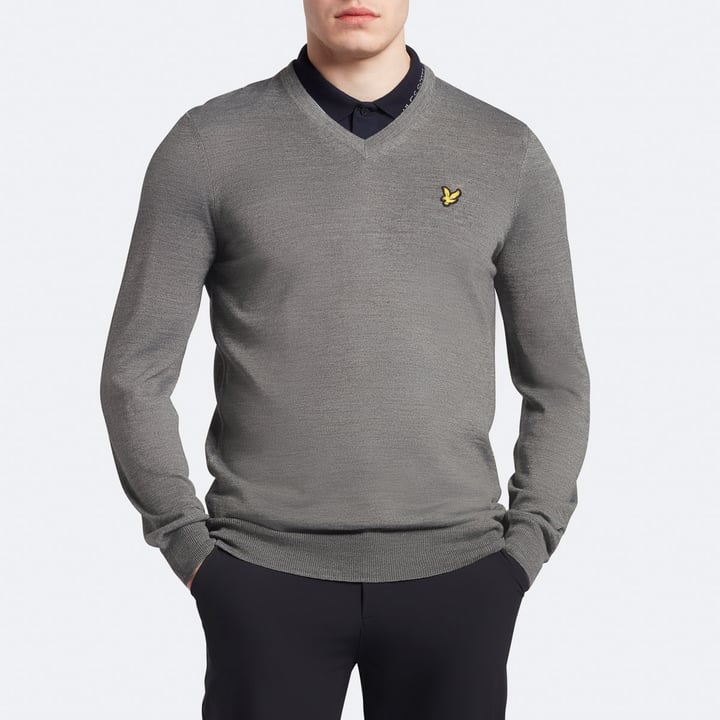 Golf V-Neck Grå Lyle & Scott