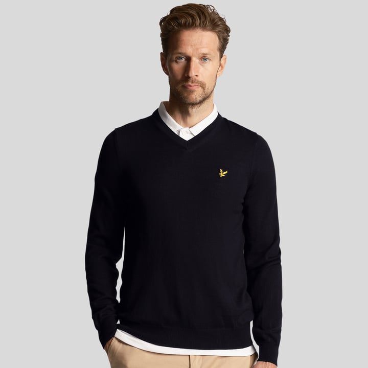 Golf V-Neck Sininen Lyle & Scott