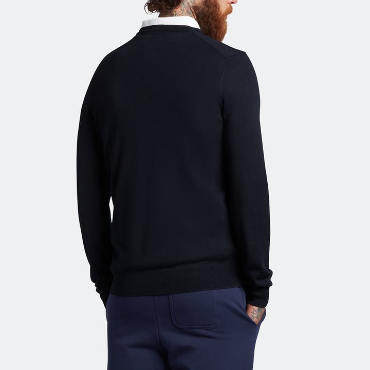 Golf V-Neck Blau Lyle & Scott