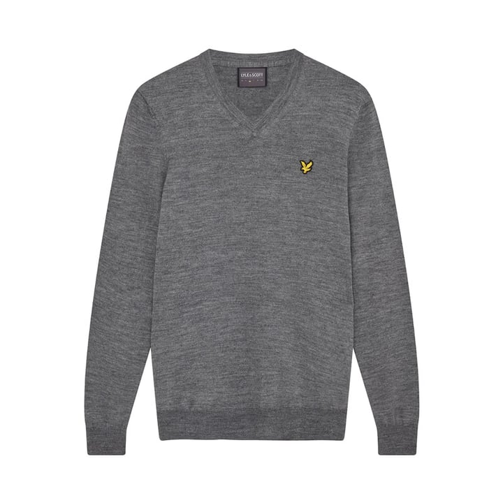 Golf V-Neck Grå Lyle & Scott