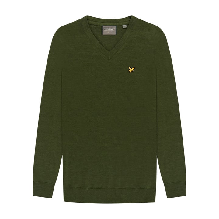 Golf V-Neck Grøn Lyle & Scott