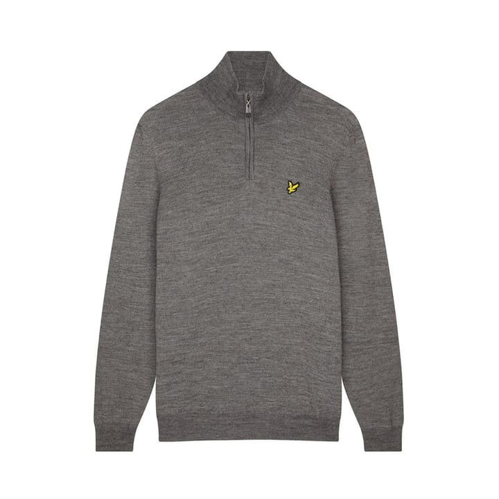 Golf 1/4 Zip Grå Lyle & Scott