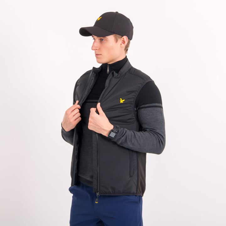 Golf Gilet Sort Lyle & Scott