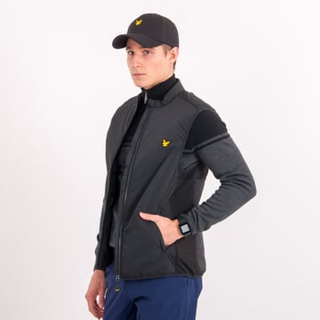 Golf Gilet Sort Lyle & Scott
