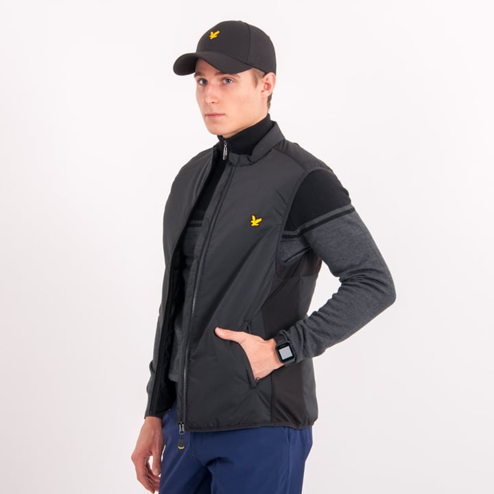 Golf Gilet Sort Lyle & Scott