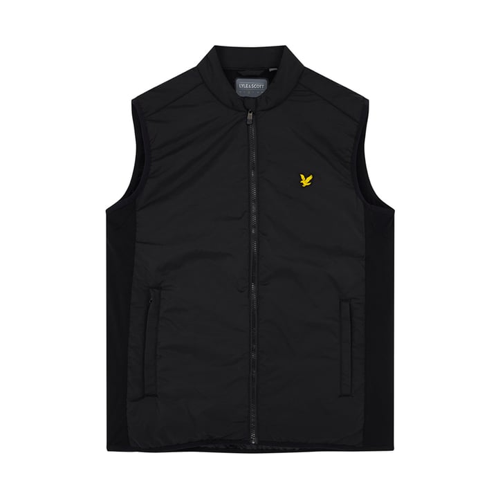 Golf Gilet Blau Lyle & Scott