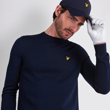 Crew Neck Blau Lyle & Scott