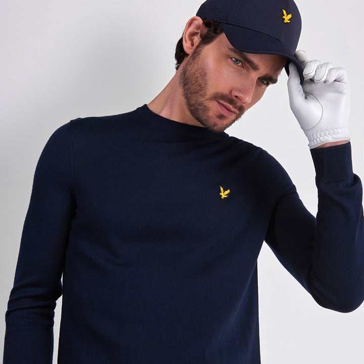 Crew Neck Blau Lyle & Scott