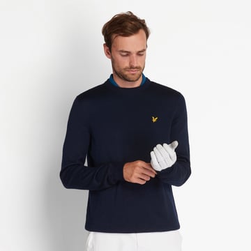 Crew Neck Blau Lyle & Scott
