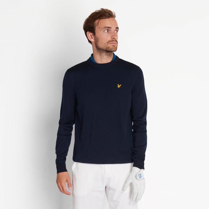 Crew Neck Blau Lyle & Scott