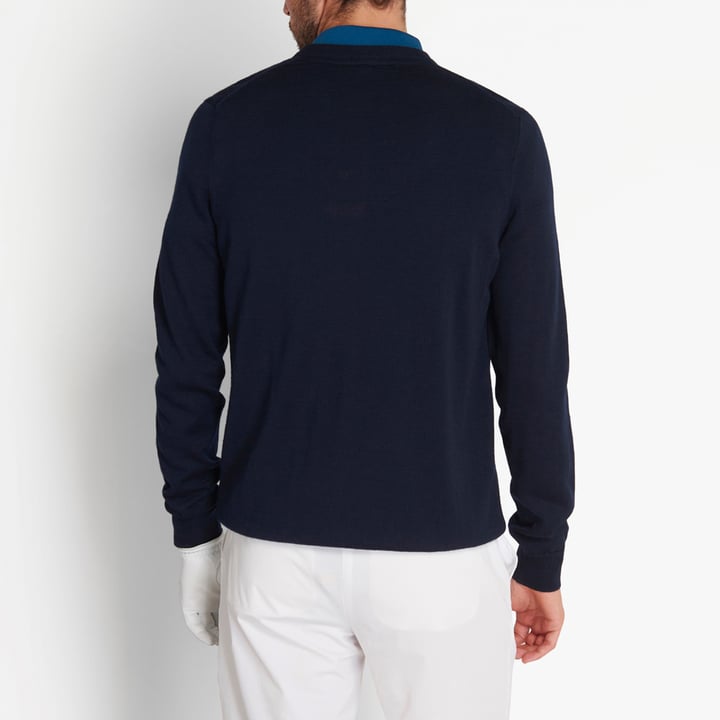 Crew Neck Blau Lyle & Scott