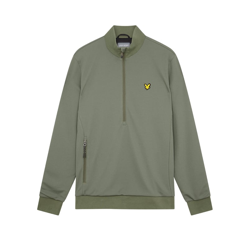 Windshield 1/2 Zip Grün