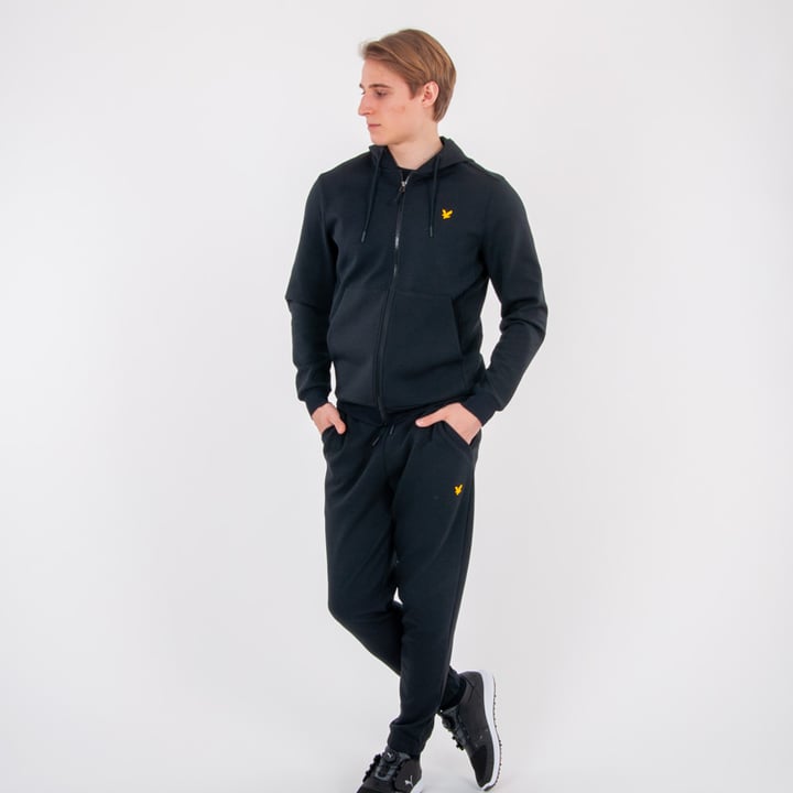 Tech Fleece Hoodie Sort Lyle & Scott