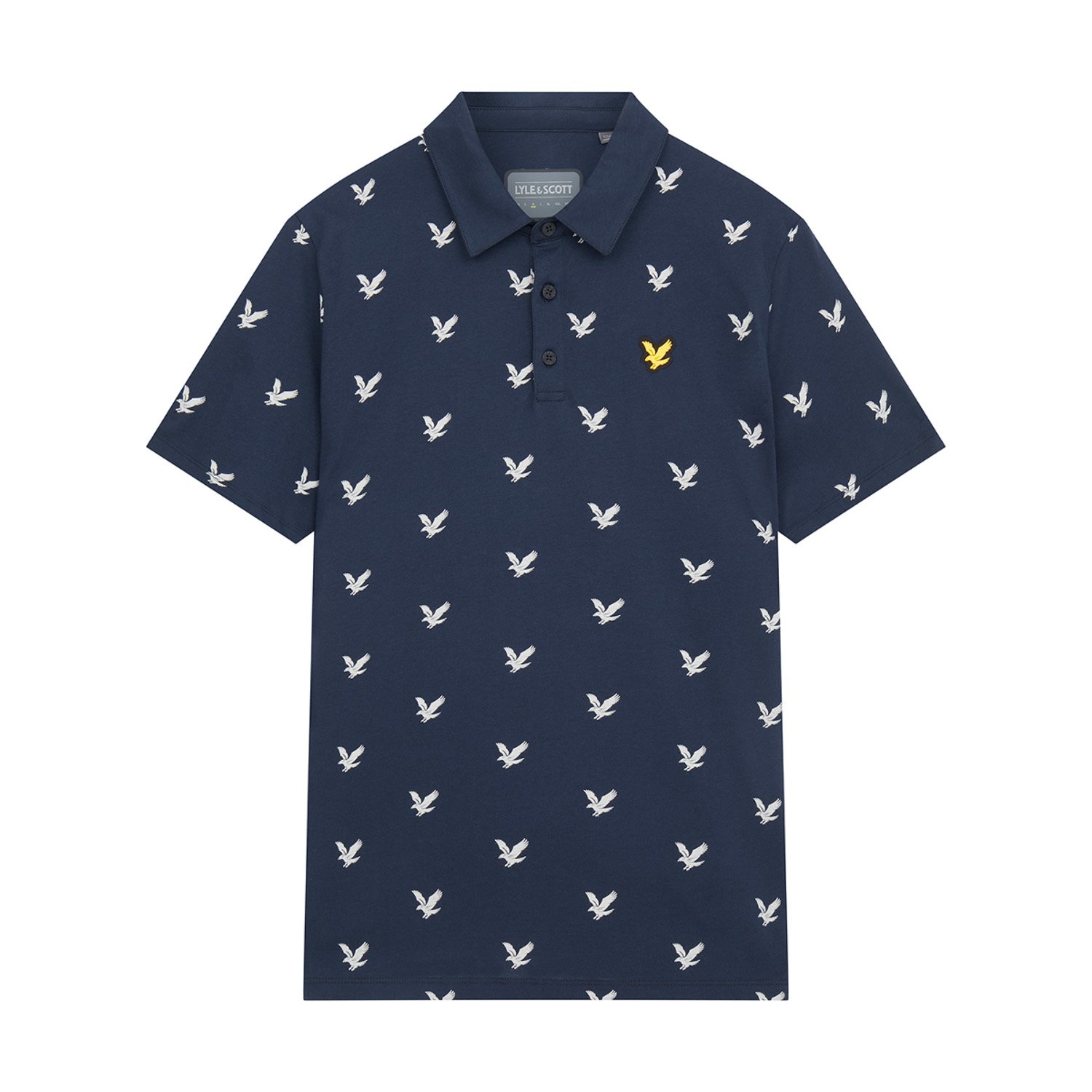 Eagle Print Blå