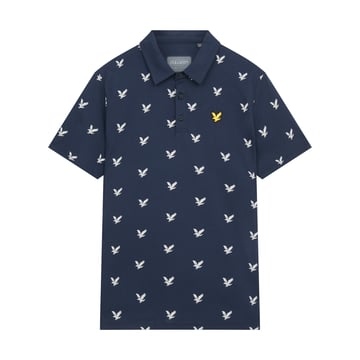 Eagle Print Blå Lyle & Scott