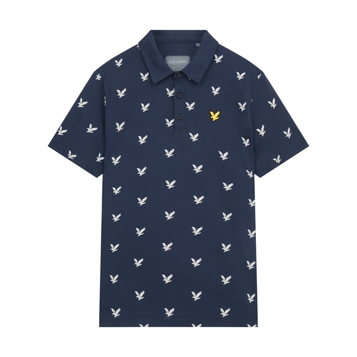 Eagle Print Blå Lyle & Scott