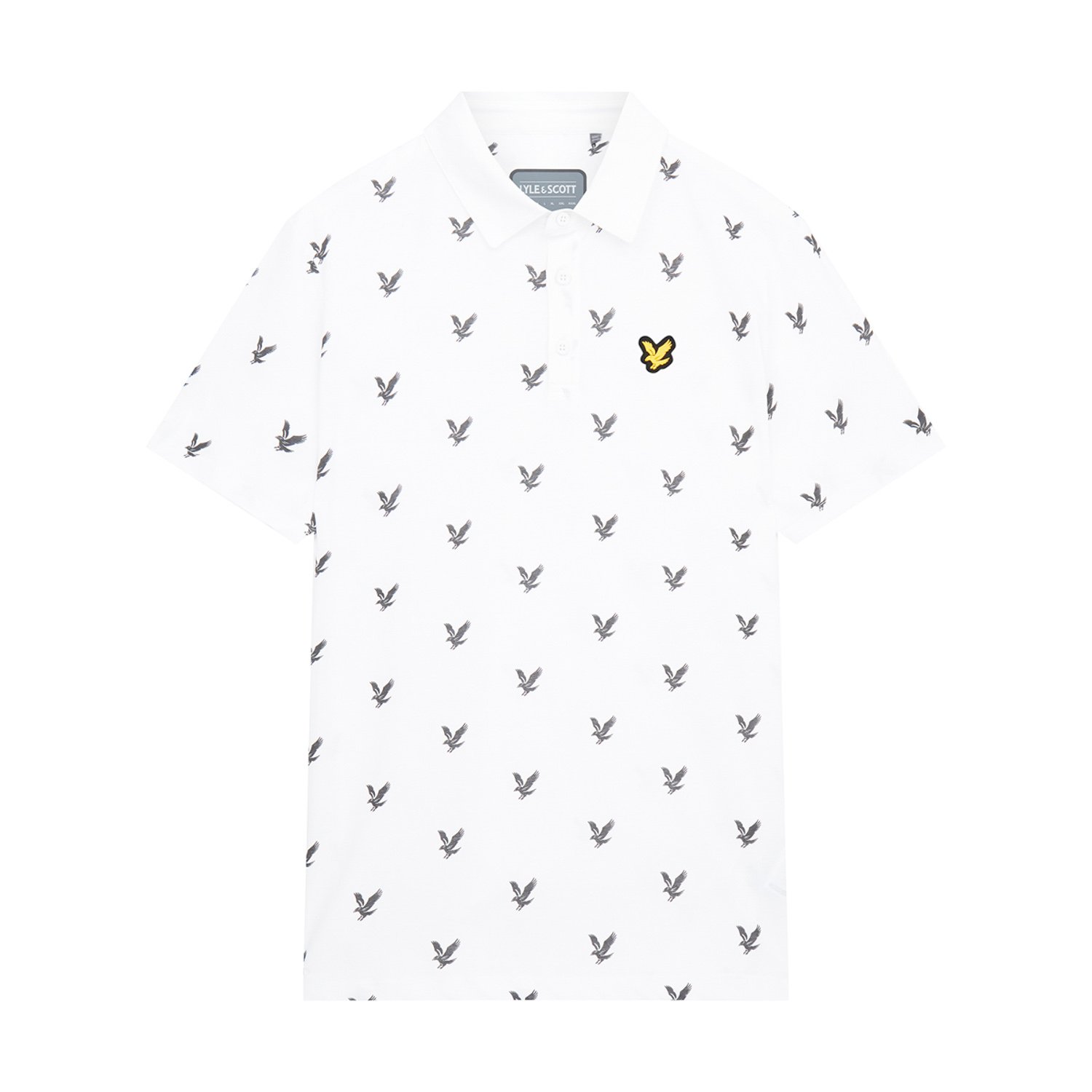 Eagle Print Hvid