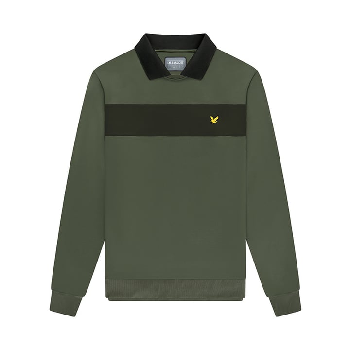 Crew Golf Sweat Grün Lyle & Scott