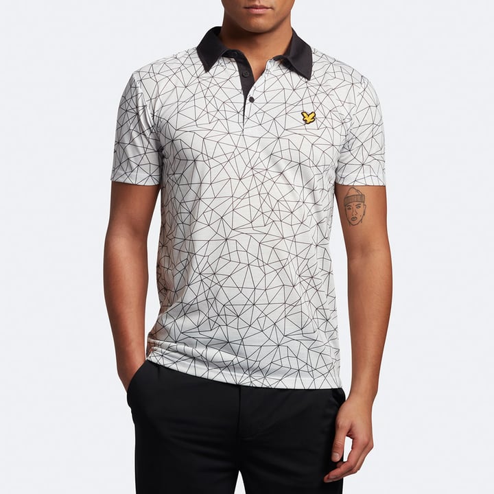 Hyper Polo Weiß Lyle & Scott