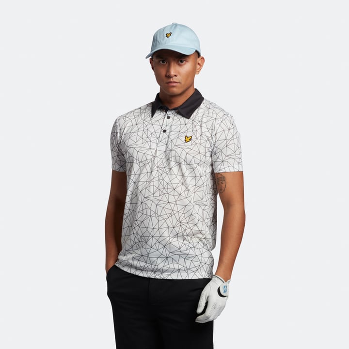 Hyper Polo Weiß Lyle & Scott