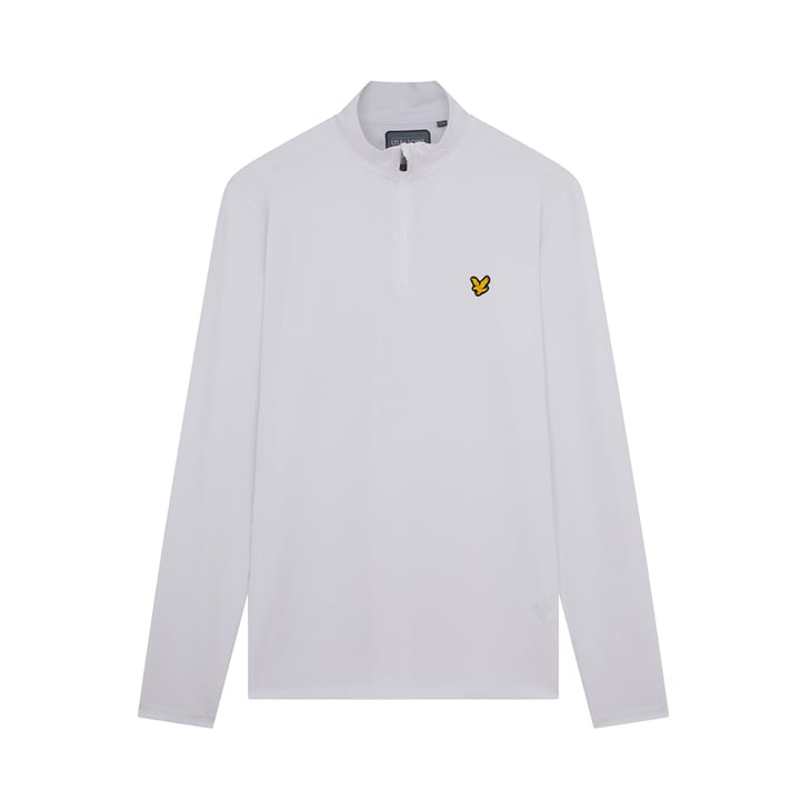 Golf Stretch Midlayer Weiß Lyle & Scott