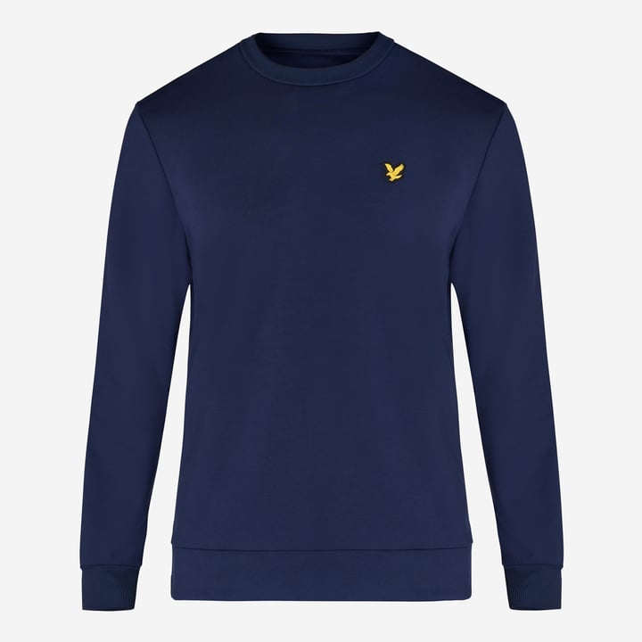 Sleeve Tape Crew Blau Lyle & Scott