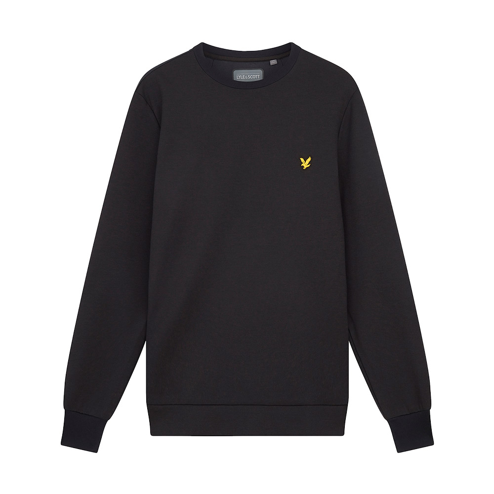 Sleeve Tape Crew Black - Lyle \u0026 Scott