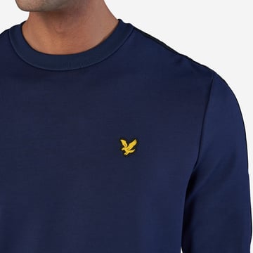 Sleeve Tape Crew Blau Lyle & Scott