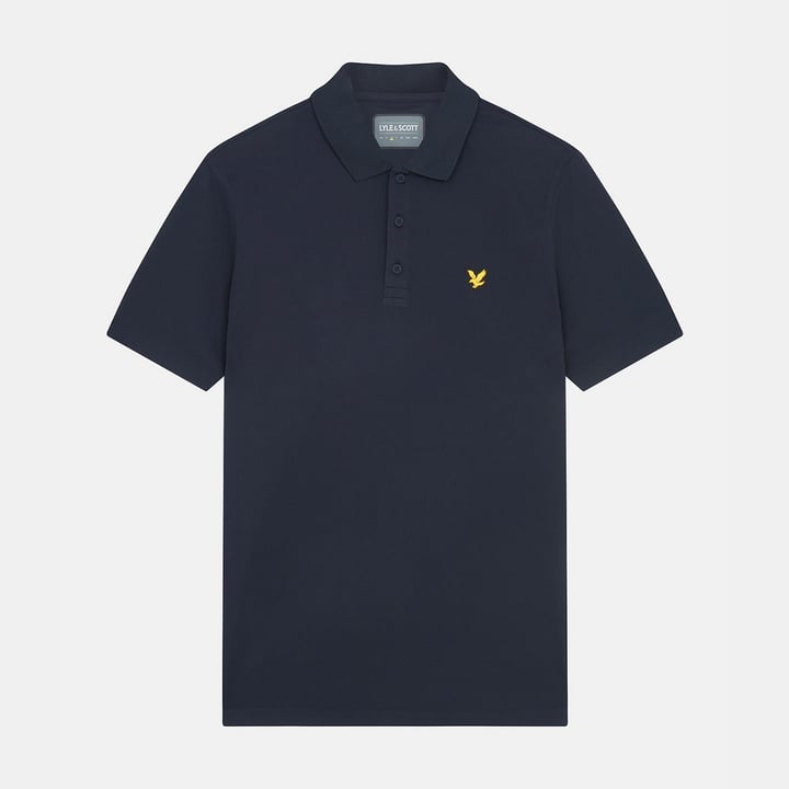 Golf Tech Polo Bleu Lyle & Scott