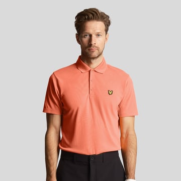 Golf Tech Polo Rød Lyle & Scott