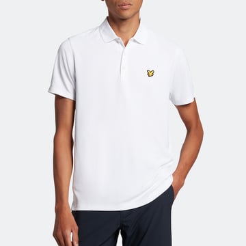 Golf Tech Polo Hvit Lyle & Scott