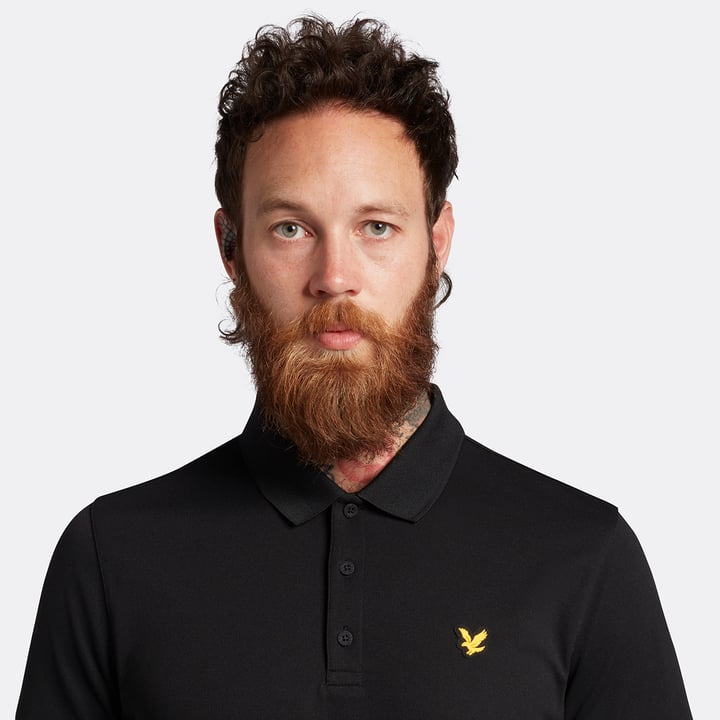 Golf Tech Polo Musta Lyle & Scott