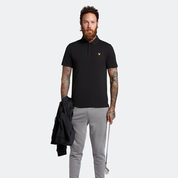 Golf Tech Polo Musta Lyle & Scott